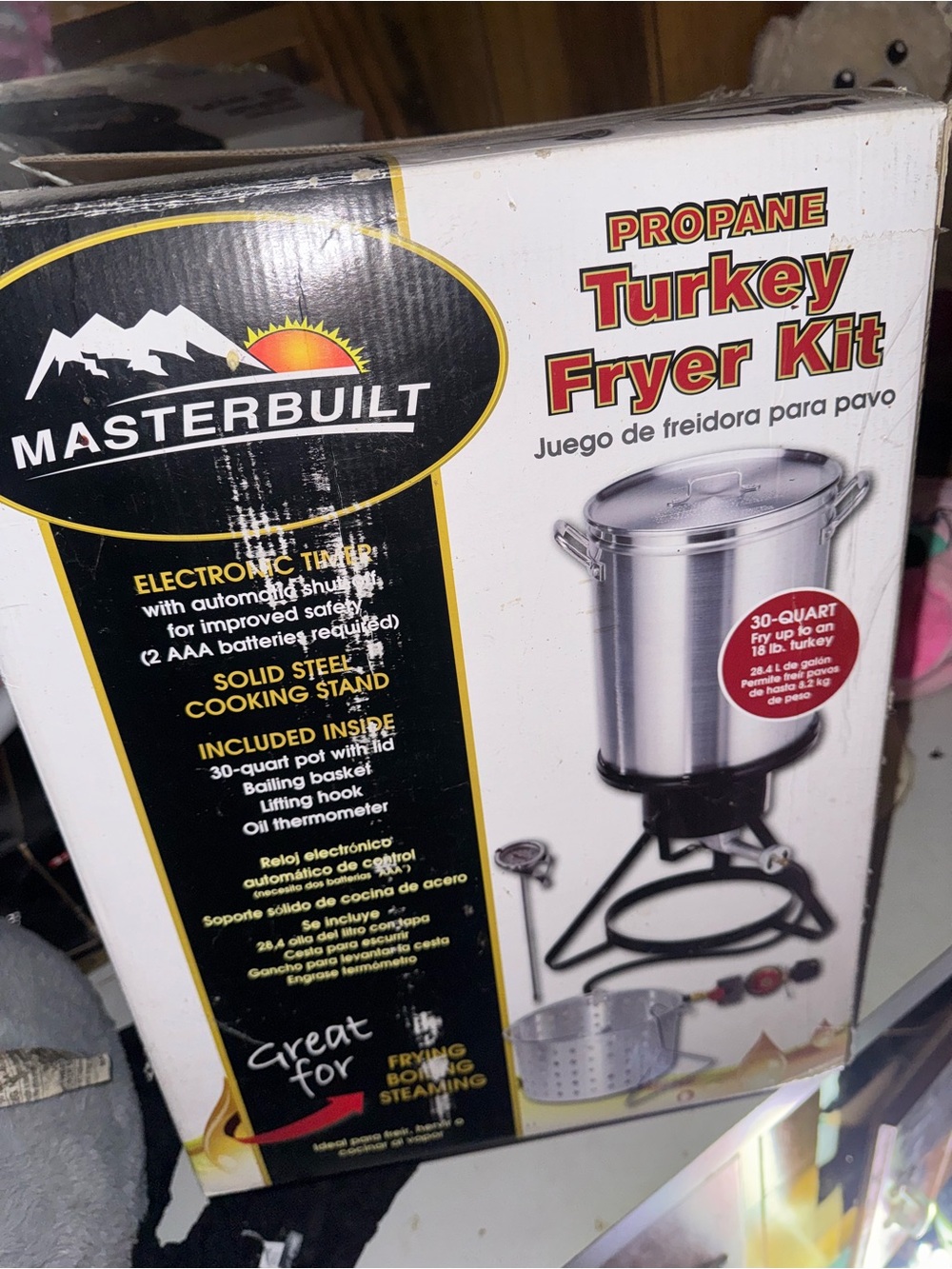 Propane Turkey Fryer Kit - Stainless Steel